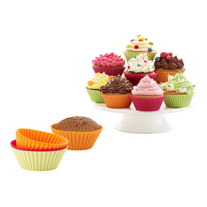 Silicone Baking Cups Cupcake Liner Mini Square Muffin Cupcake Baking Liners Silicone Muffin Cupcake Liners