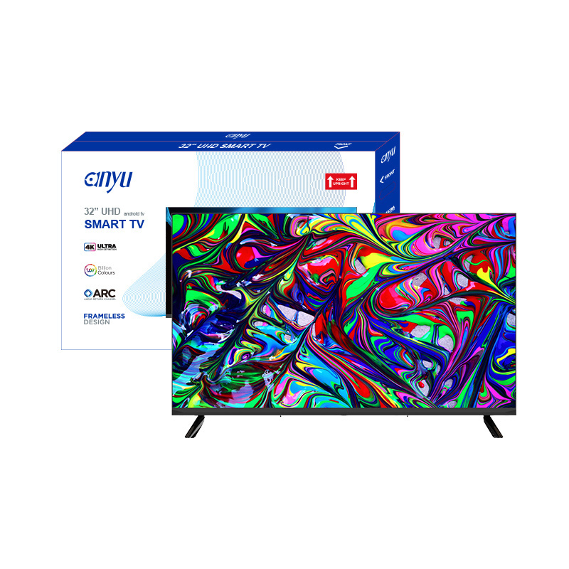 Anyu High quality custom models high time quality service China Made Unbreakable Led Tv 32 Inch Smart Television