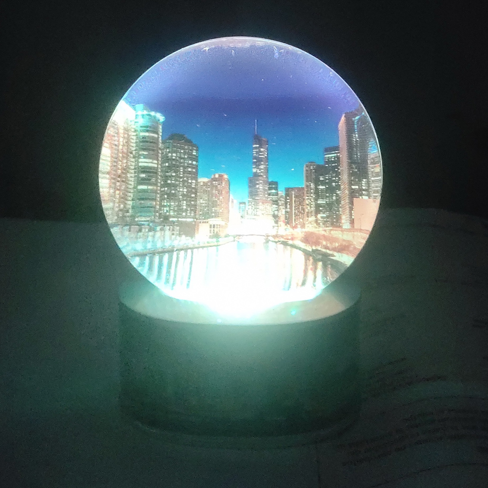 York City Water Globe Building Snow Globe Promotion Gifts New with LED Light up Tourist Customized Souvenir Handicraft Paint