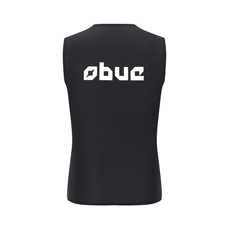 Wholesale 3mm Sleeveless Wetsuit Vest Neoprene Sleeve Front Zip Sports For Scuba Diving Surf Swimming Snorkel Suit