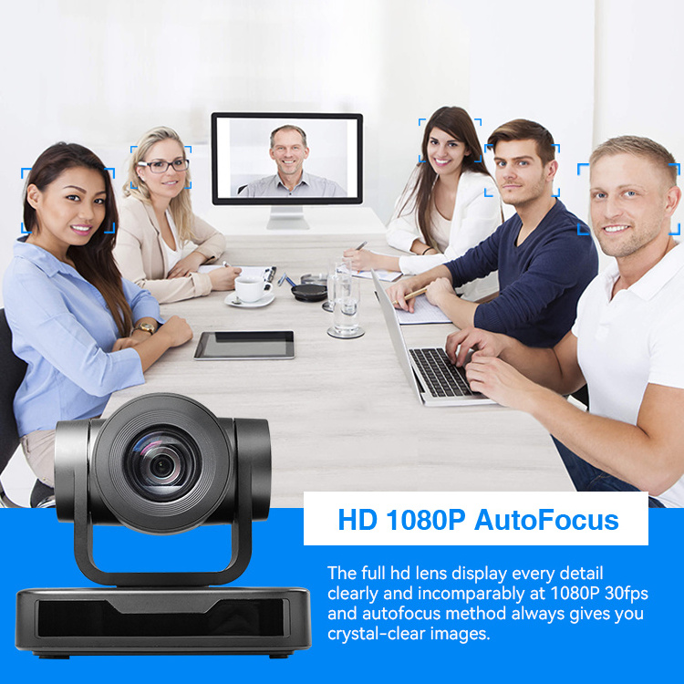 Anywii 1080p hd 4K conference camera meeting room solution videoconference system 10x zoom webcam ptz video conference camera