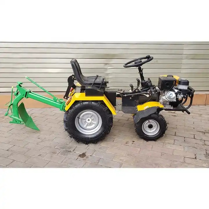 China Factory High Efficiency ATV Cultivators Agricultural Rotovator Mini Power Tiller Rotary Tractor Mini Power Tiller