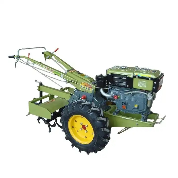 15HP 18HP 20HP 22HP Mini 2 Wheel Farm Walking Tractor with Plough / Rotary Tiller with Seat Price