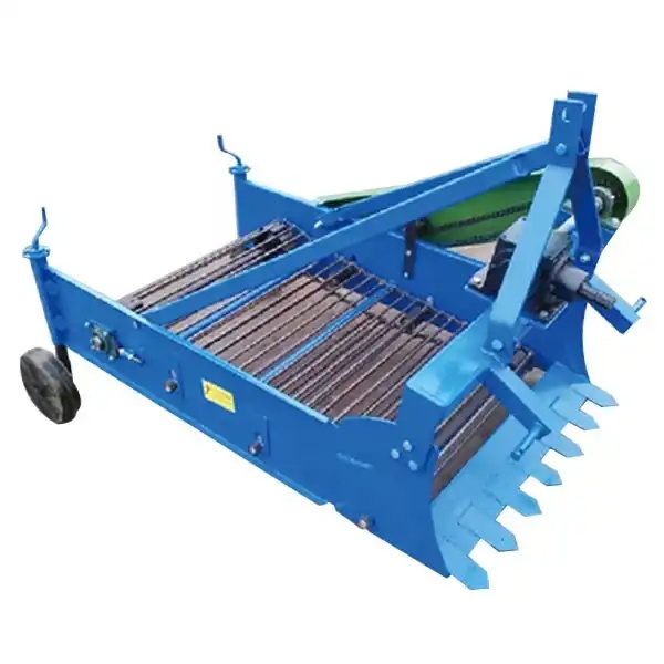 Agricultural Machinery Mini Hand 1 Row 2Rows Potato Harvester Machine Small Potato Peanut Ginger Onion Digger For Sale