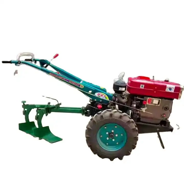 15HP 18HP 20HP 22HP Mini 2 Wheel Farm Walking Tractor with Plough / Rotary Tiller with Seat Price