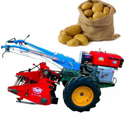 Agricultural Machinery Mini Hand 1 Row 2Rows Potato Harvester Machine Small Potato Peanut Ginger Onion Digger For Sale