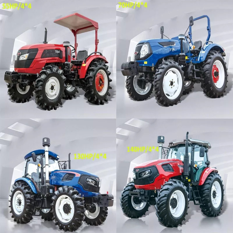 Cheap used 4x4 Mini Small Agriculture Farm Machine  Tractor Chinese mini crawler tractor electric