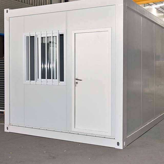 Flat Pack Shipping Prefabricated Sandwich Panel PreFab Container Folding Portable Garage