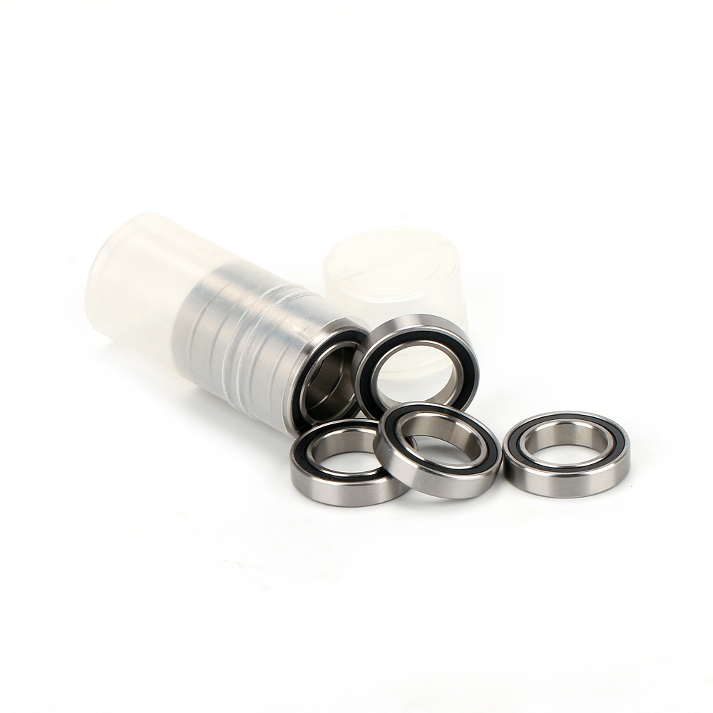 Stainless Steel Radial Ball Bearing S6804-2RS With 2 Rubber Seals 20x32x7mm