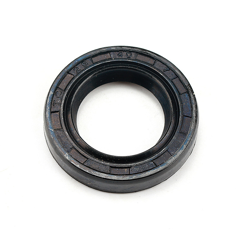 Oil resistant Heat-resistant Wear-resistant NBR Rubber skeleton oil seals black colour with spring TC 12X25X10 12X32X10 12X26X10