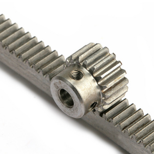 High grade good quality CNC M1 10*10*1000mm helical and straight gear rack and pinion