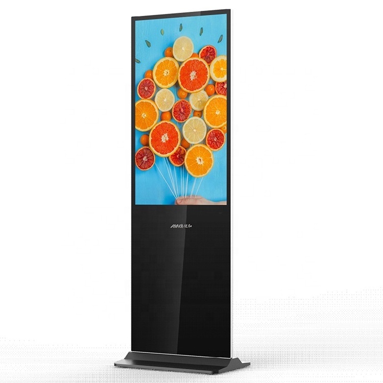 Floor Standing Digital Signage Floor Stand Advertising Kiosk Ad Playing Screen Display Indoor LCD P 3.9mm Indoor Led Screen 16:9