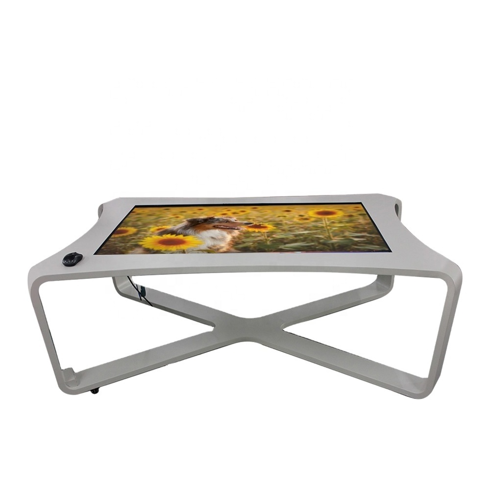 43 inch coffee touch table games infrared touch interactive touch screen table