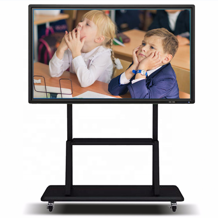 School Teching Electronic Flat Panel Tv Smart Board Interactive Whiteboard Digital Signage and Displays LED Black Pen Pano DLED