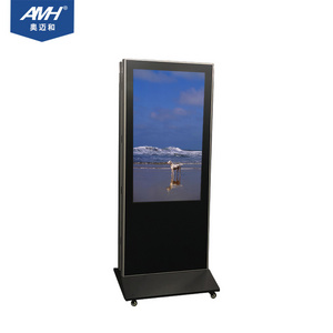 Digital signage screen customize Chinese Manufacturer 49  Inch Totem LCD Display Double Sided Touch Screen All in One PC