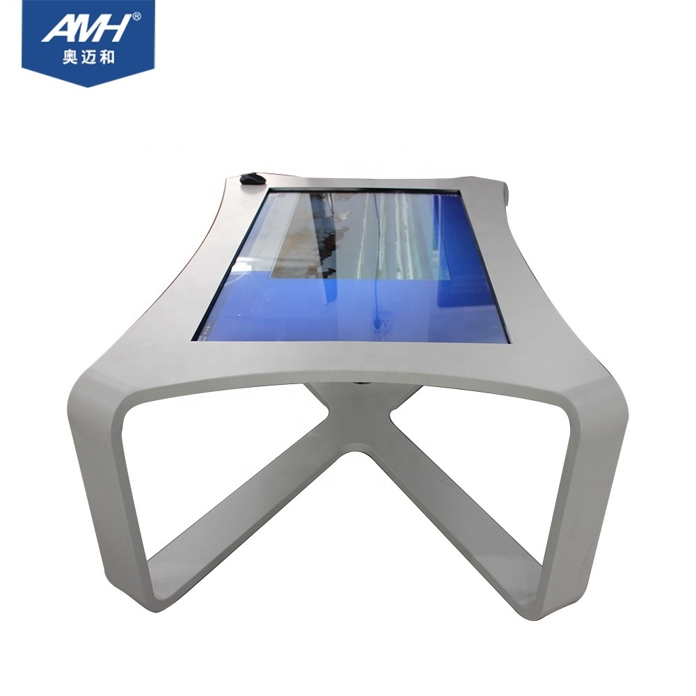 43 inch coffee touch table games infrared touch interactive touch screen table