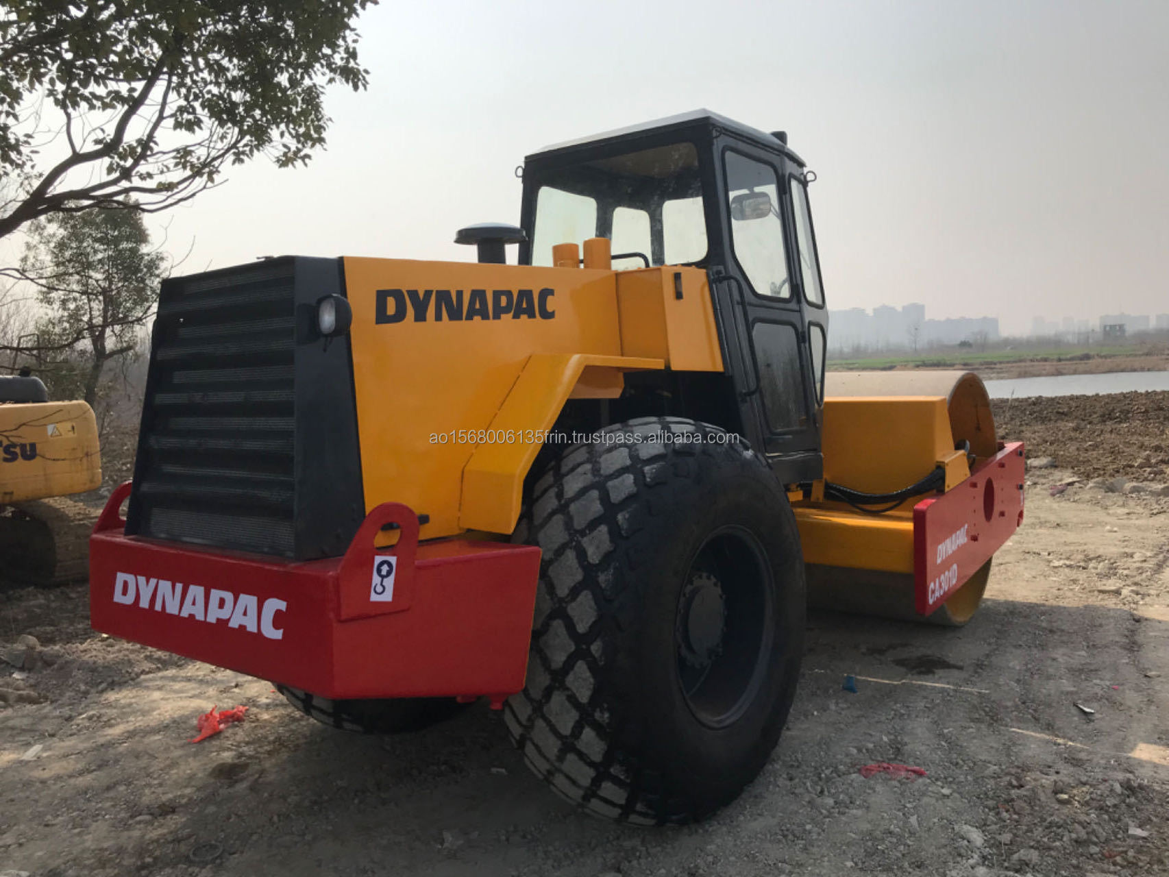 good quality Dynapac ca301d ca25 ca30 used Road roller/Reasonable price 12 ton 14 ton Dynapac ca301 road roller