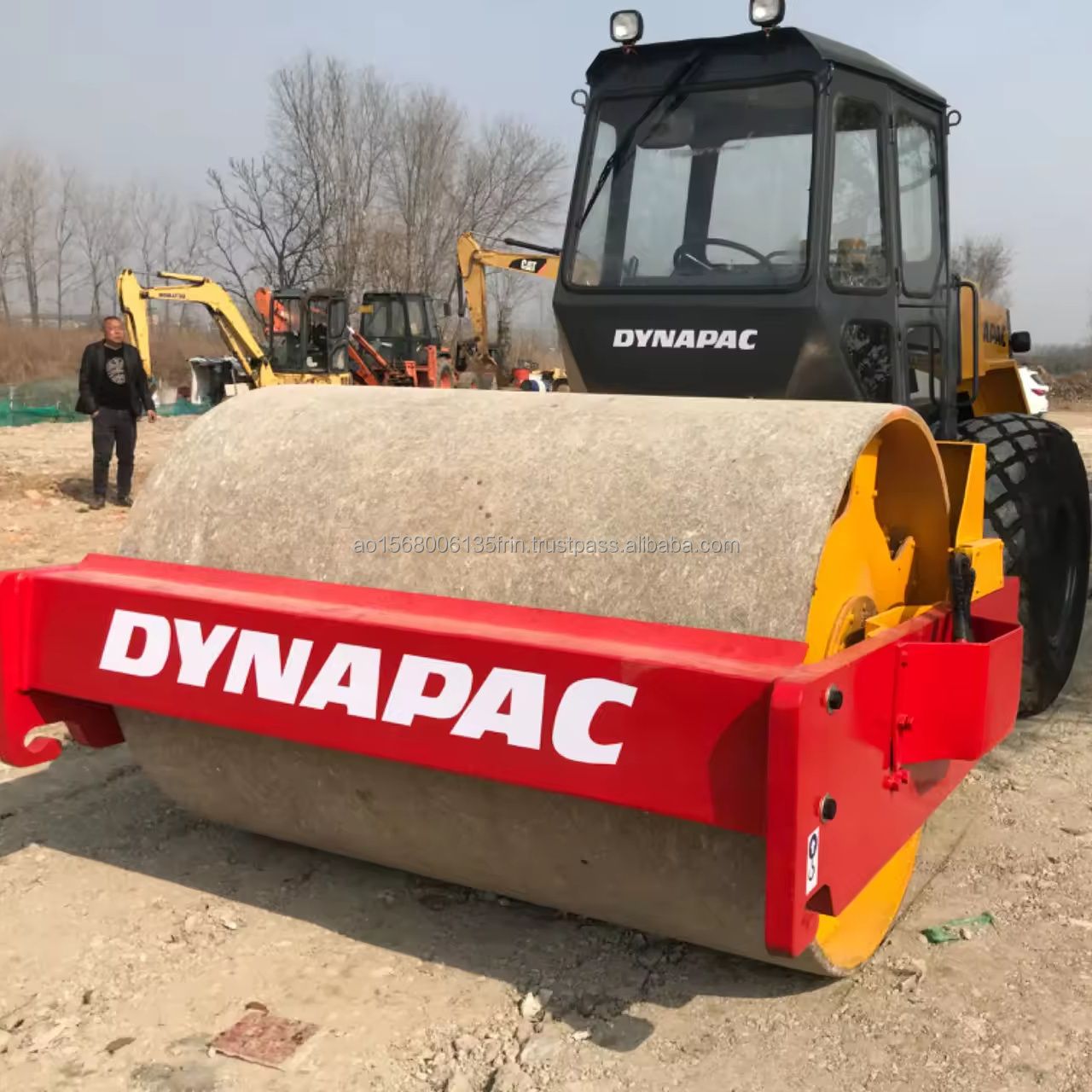 good quality Dynapac ca301d ca25 ca30 used Road roller/Reasonable price 12 ton 14 ton Dynapac ca301 road roller