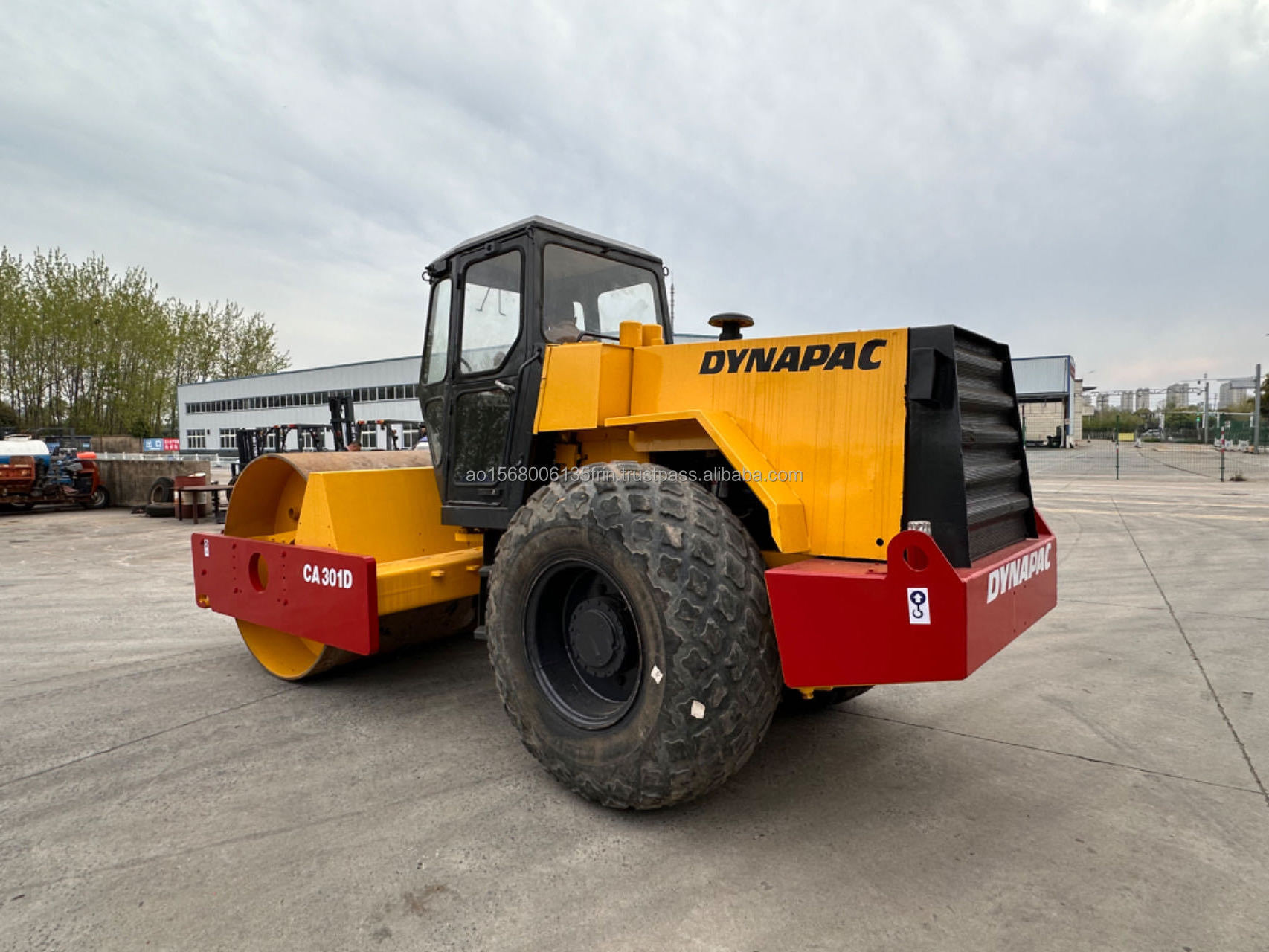 second hand Dynapac CA301D CA251D CA30D CA251D CA602D road roller Compactor high quality lowest price