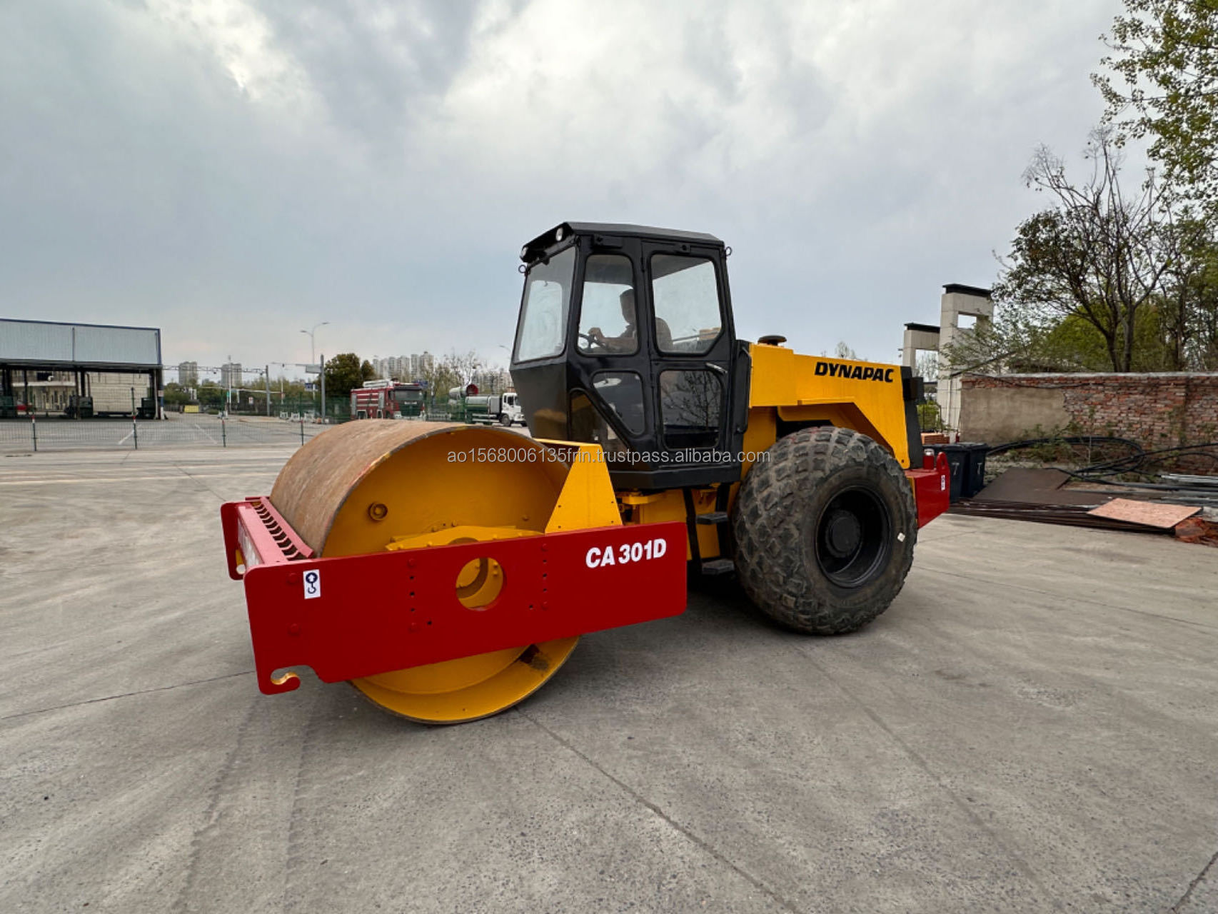 second hand Dynapac CA301D CA251D CA30D CA251D CA602D road roller Compactor high quality lowest price