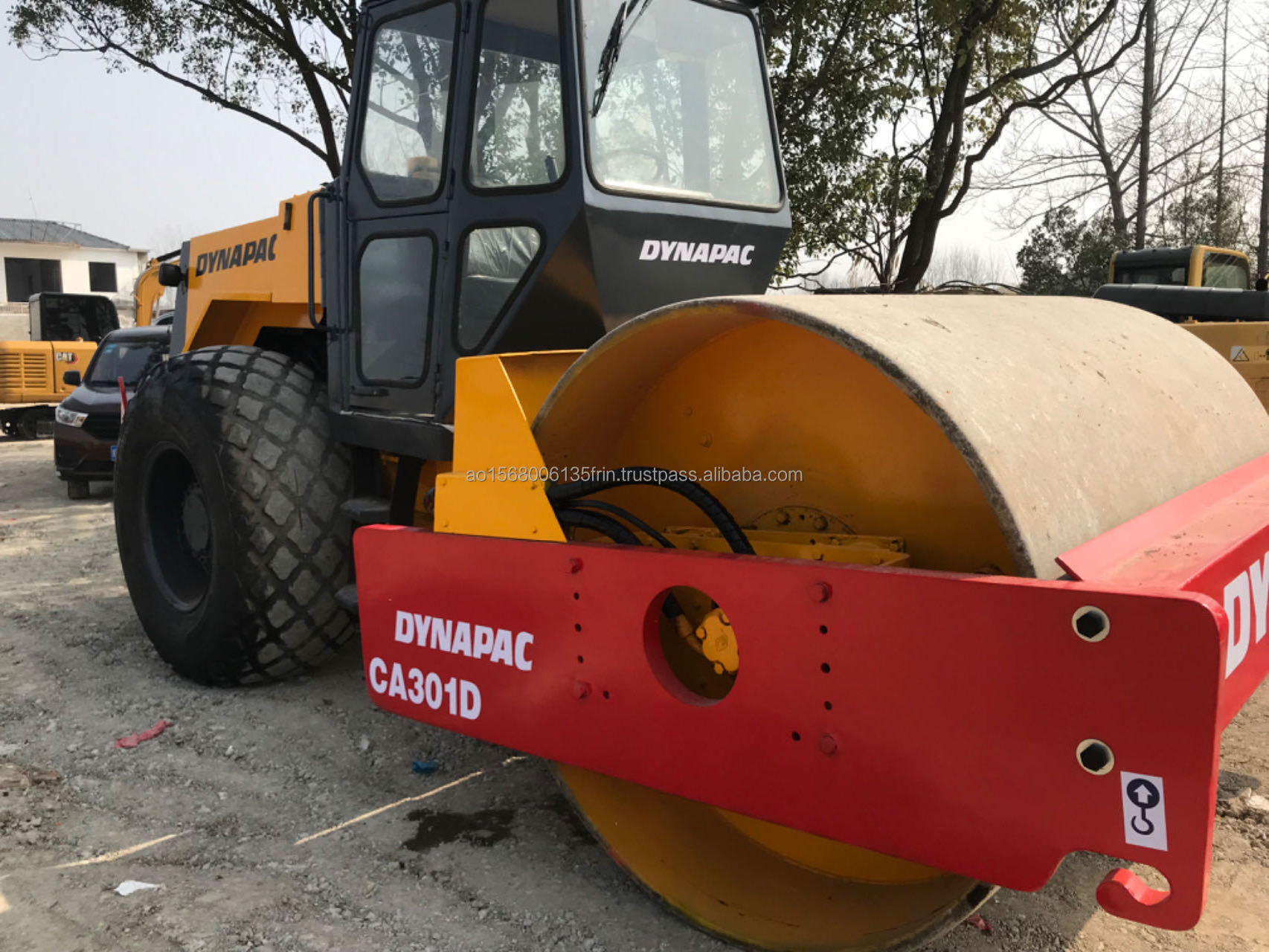 good quality Dynapac ca301d ca25 ca30 used Road roller/Reasonable price 12 ton 14 ton Dynapac ca301 road roller