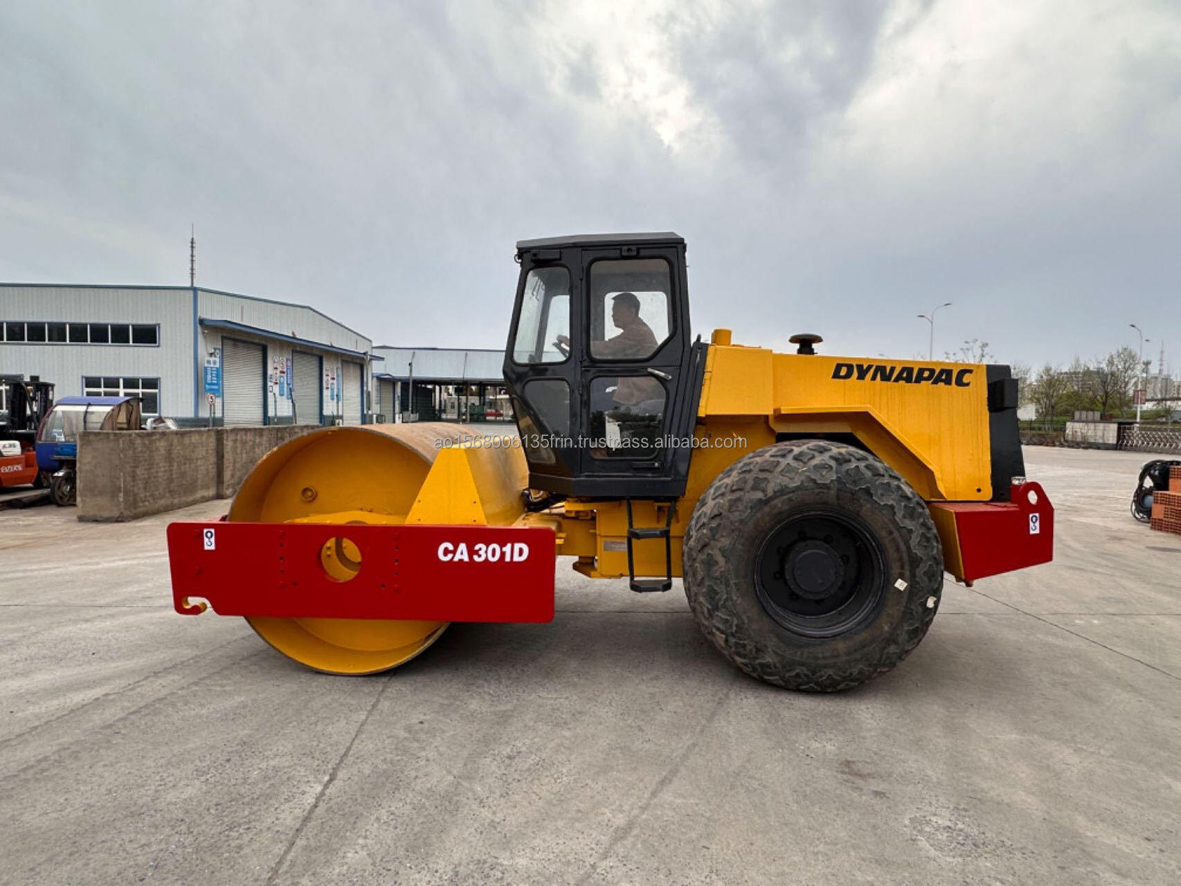 second hand Dynapac CA301D CA251D CA30D CA251D CA602D road roller Compactor high quality lowest price