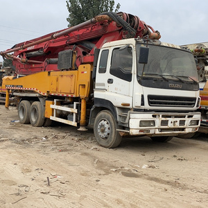 isuzu putzmeister pump truck / concrete pump truck/truck mounted concrete mixer pump