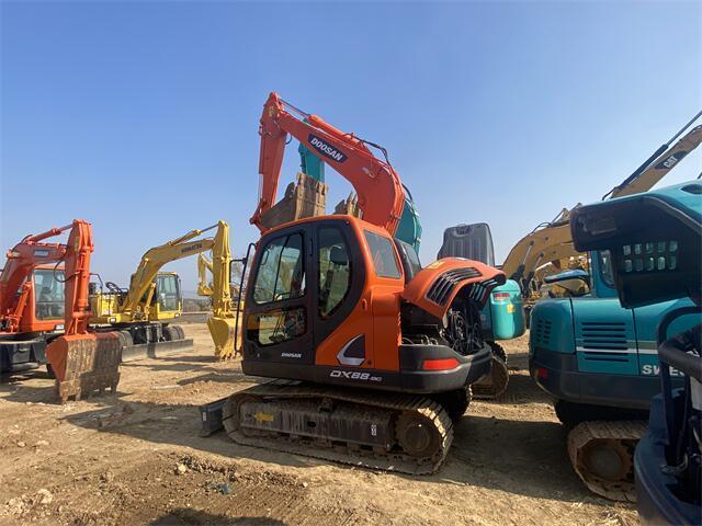 Original made doosan dx88-9 crawler mini excavator with dozer doosan dx88 dx80 dx60 for sale