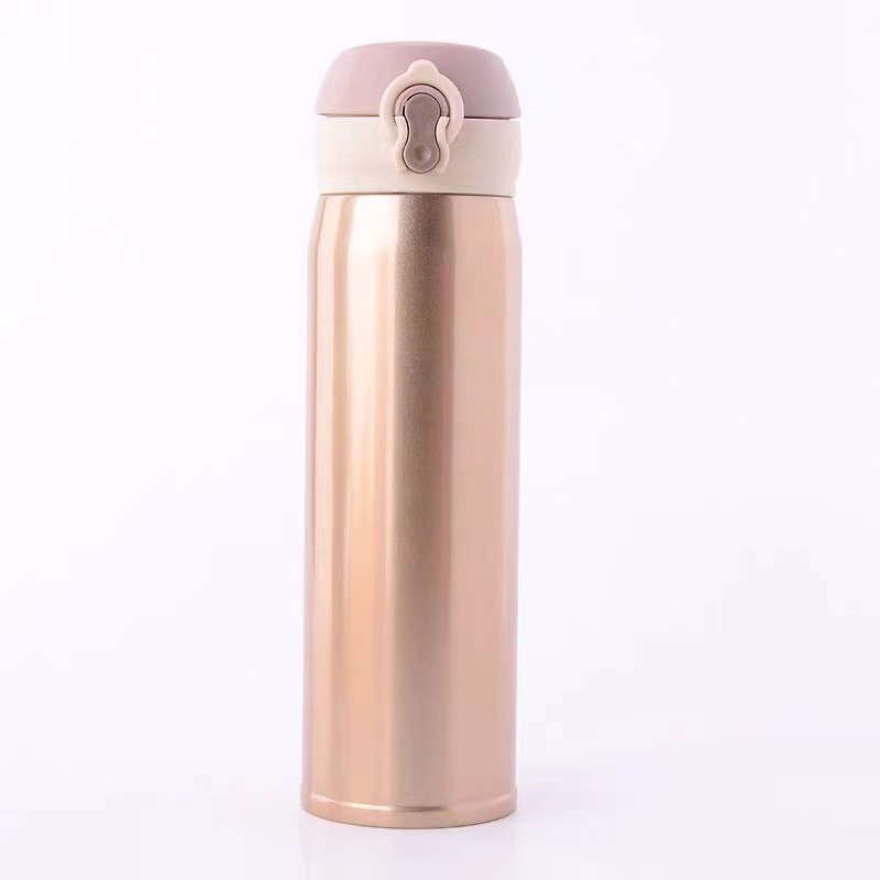 Thermo Flask Bulk 2022 Flip Top Stainless Steel Thermal Insulation Water Bottle 500ml