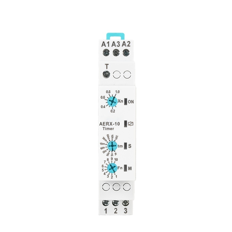 AOASIS 150-260VAC/24VDC/AC AERX-10 Multi-function Time relay with ON/OFF delay time switch