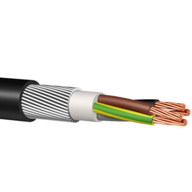 NYRY/YVZ2V 4x35mm2 0.6/1 kV PVC Insulated Copper Conductor Wire Armoured Power Cable YJV32 4-Cores Medium Voltage Construction