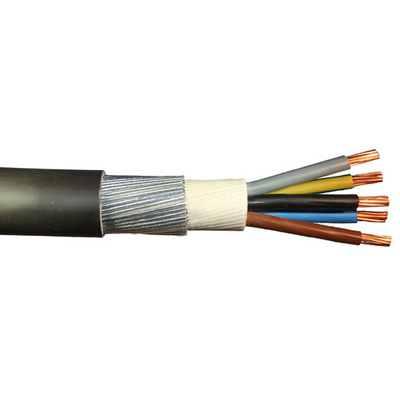 NYRY/YVZ2V 4x35mm2 0.6/1 kV PVC Insulated Copper Conductor Wire Armoured Power Cable YJV32 4-Cores Medium Voltage Construction