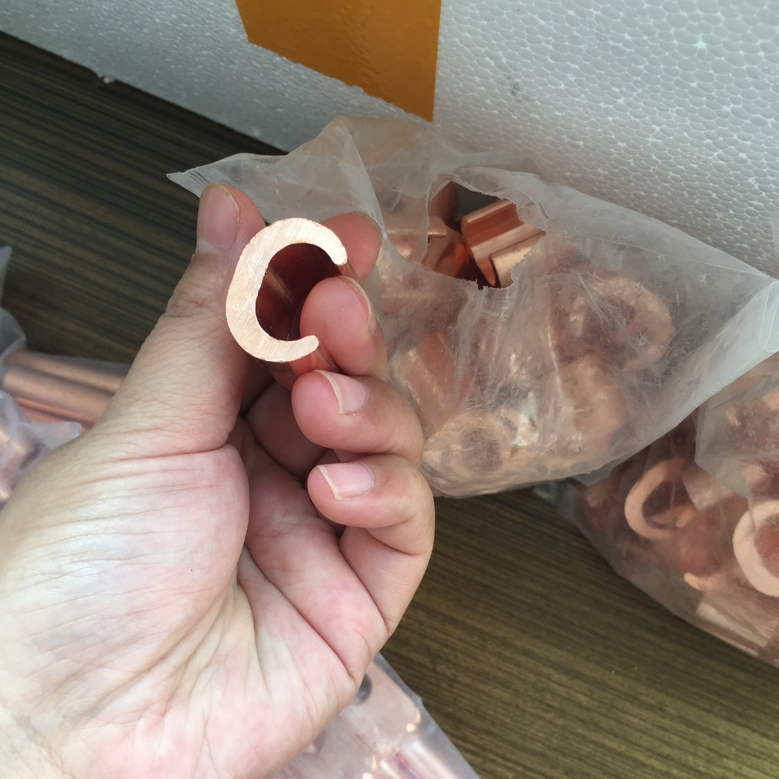 CCT-10  type copper connection cable C clamp