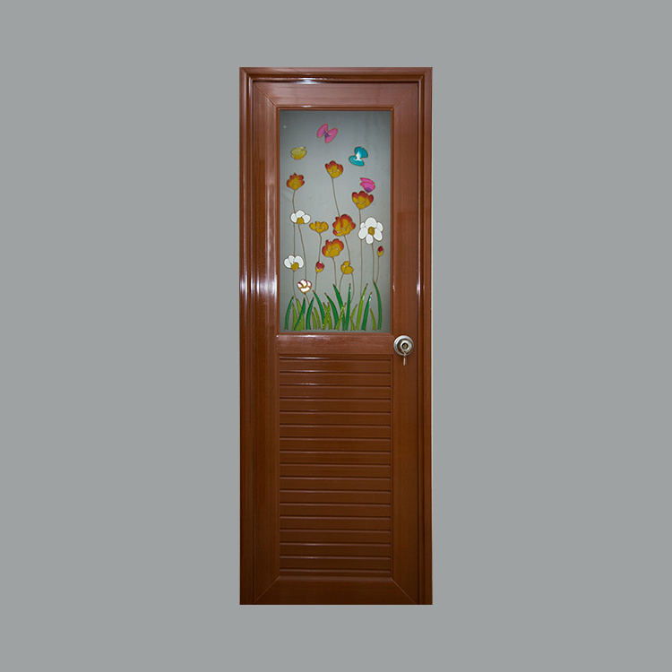 Transparent Plastic Hing Louvered For Comfort Room Swinging Cafe Doors Plastic Toilet Bathroom Pvc Doors In Pakistan Prices