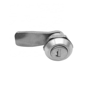 Stainless Steel High Security Electric Locker Cabinet Panel Lock Metal Key Tubular Cylinder Cam Lock