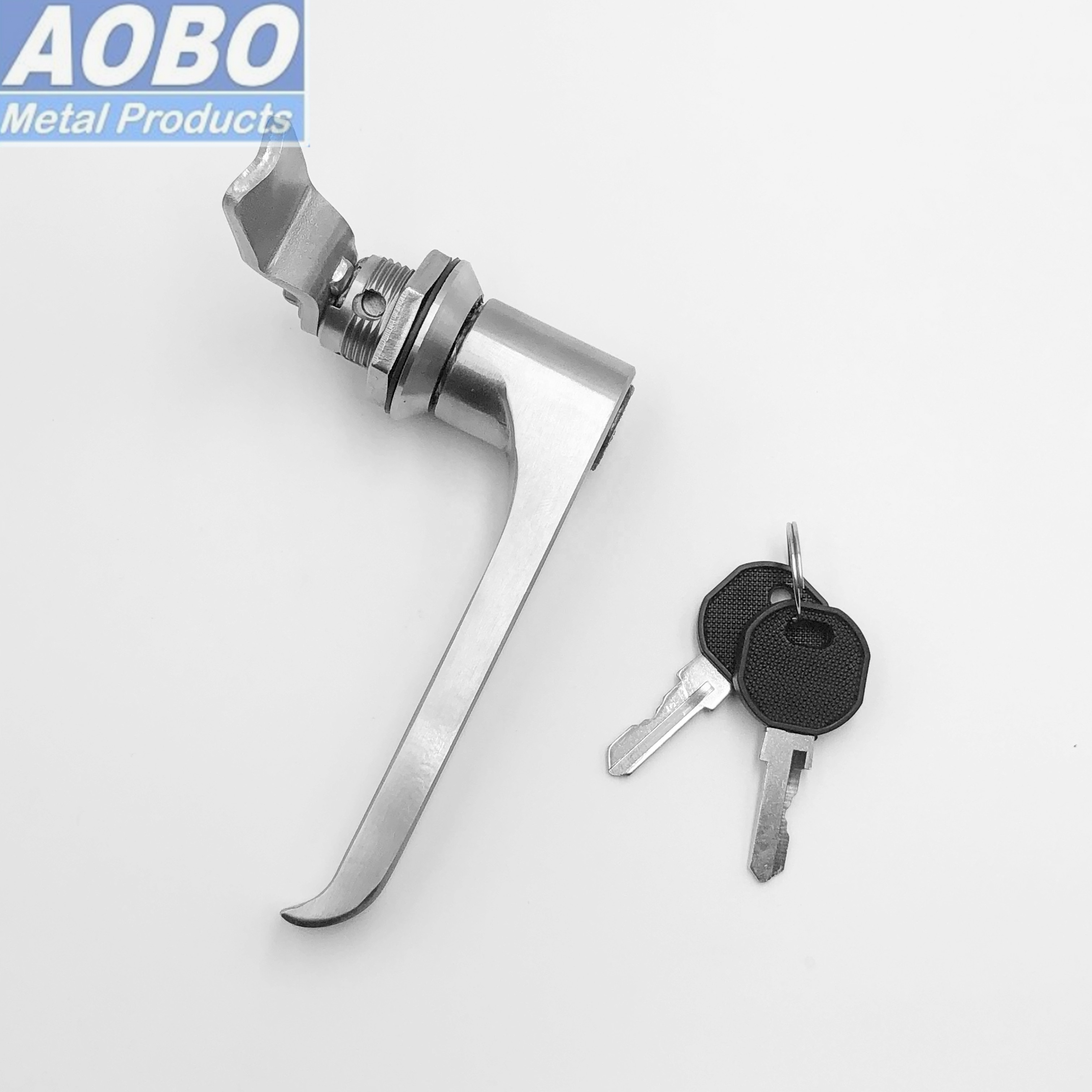 Hardware High Quality Furniture Door Stainless Steel L Handle Key Lock