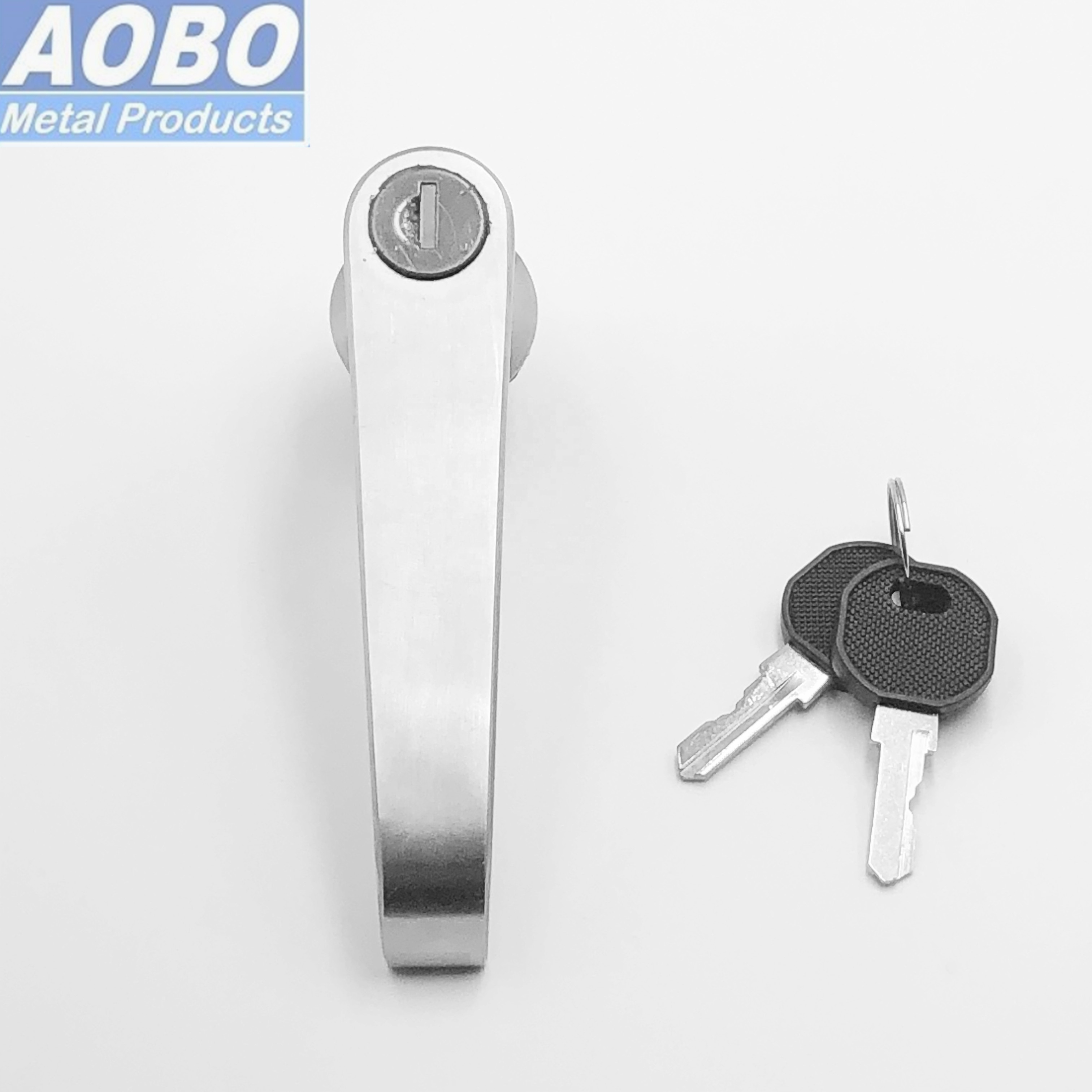 Hardware High Quality Furniture Door Stainless Steel L Handle Key Lock