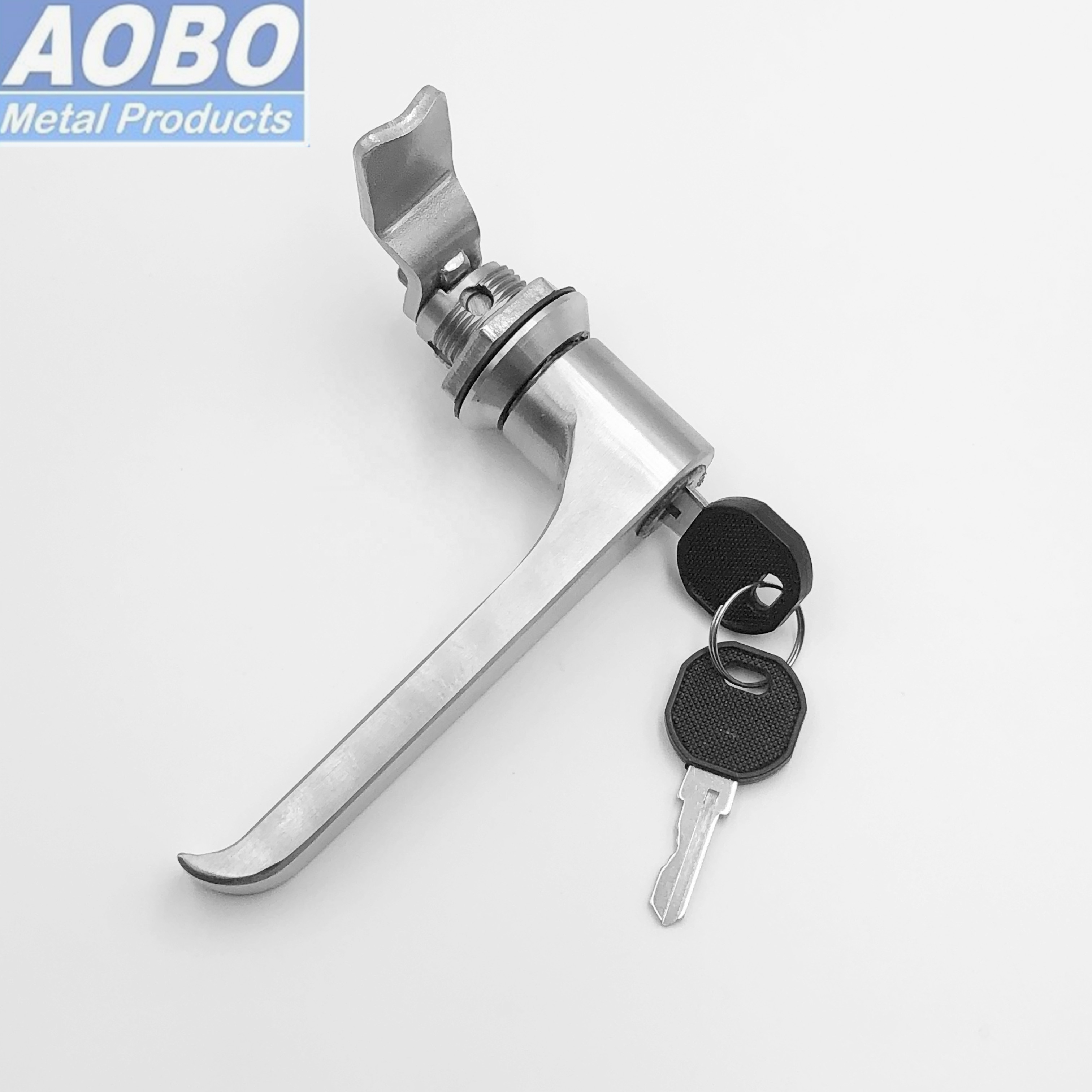 Hardware High Quality Furniture Door Stainless Steel L Handle Key Lock