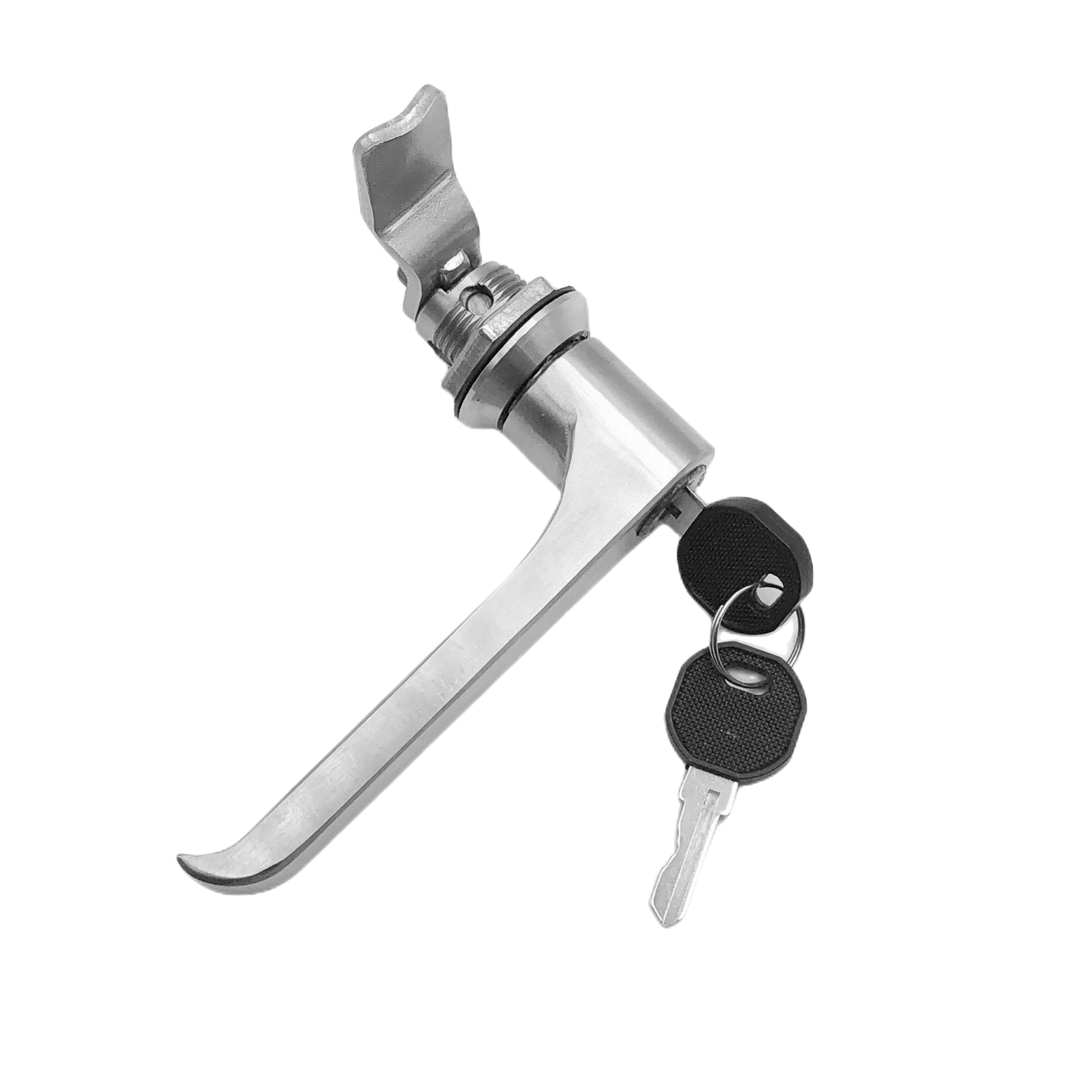 Hardware High Quality Furniture Door Stainless Steel L Handle Key Lock