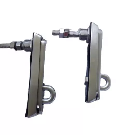 Stainless Steel 304 Lever Door Handle Lock with Plate