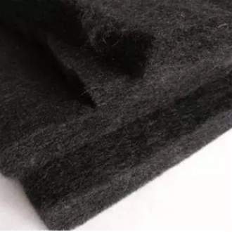 High quality Black Heat insulation felt Active carbon wadding /felt for bullet train