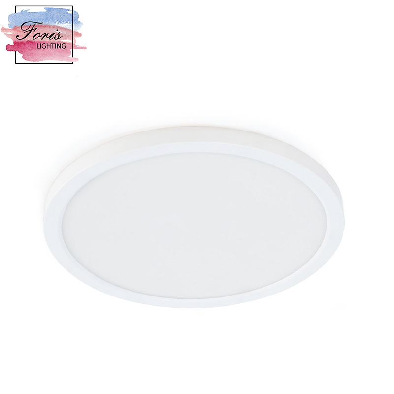 OEM wholesale flush mount indoor lighting fixture hanging lights home led round flat panel light modern ceiling lamp