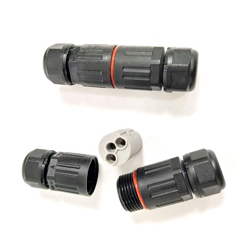 IP68 CDF-M3 2-3 core screwless mini waterproof connector for outdoor lighting small waterproof connector