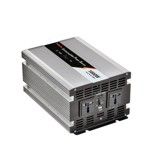 Auto switch dc to ac ups rechargeable battery 1000w power inverter dc 12v ac 220v with battery charger