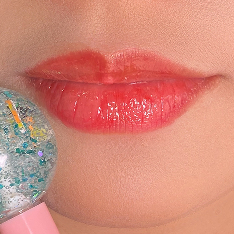 High Quality Clear Colored Shiny Lollipop Shape Lip Oil Gloss 8ml Lipgloss Shine