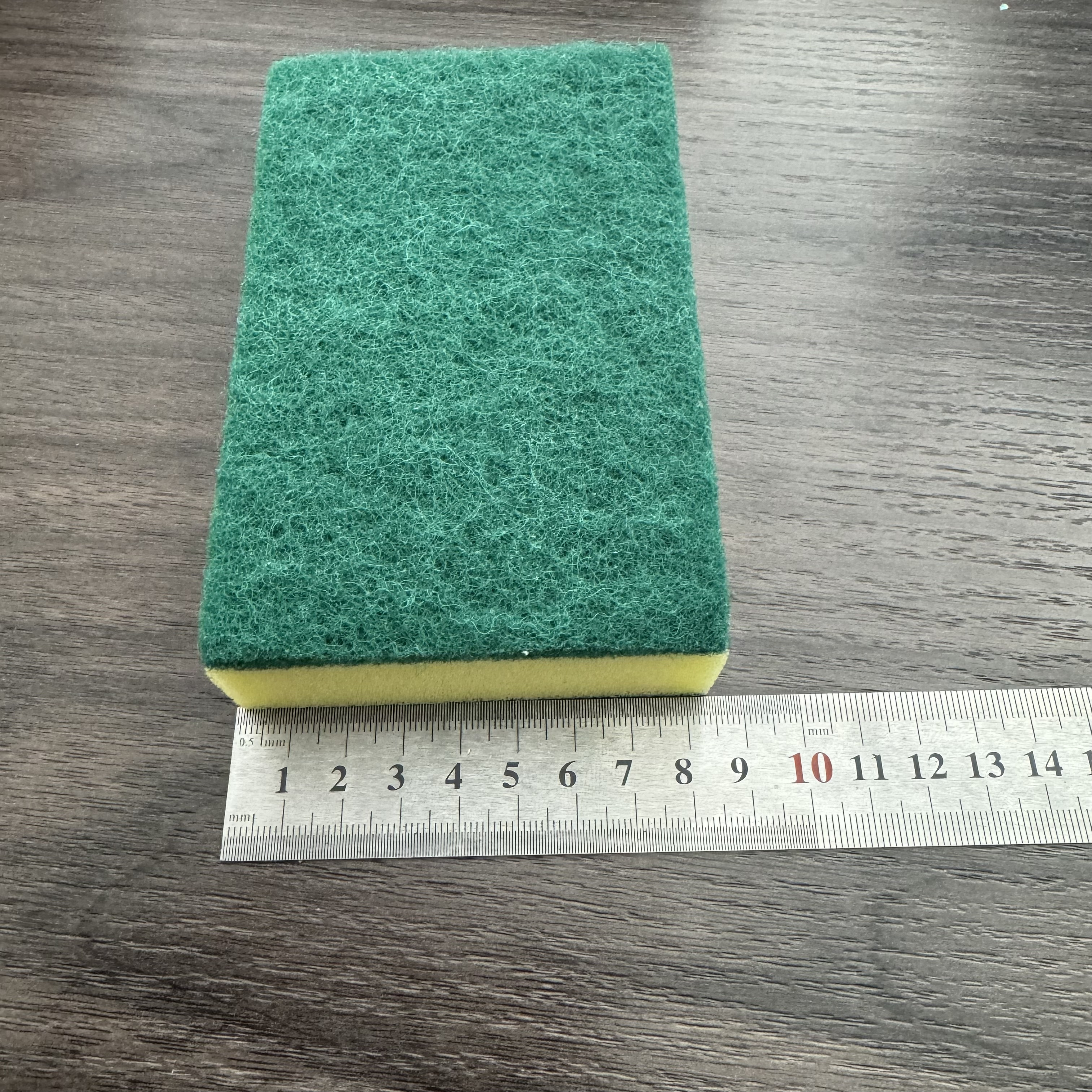 Kitchen Dish Cleaning green Scouring Pad Sponge Scrubber