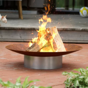 custom steel round large patio outdoor fire pit bowl