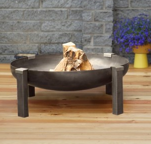 custom design metal  large fire pit made in China