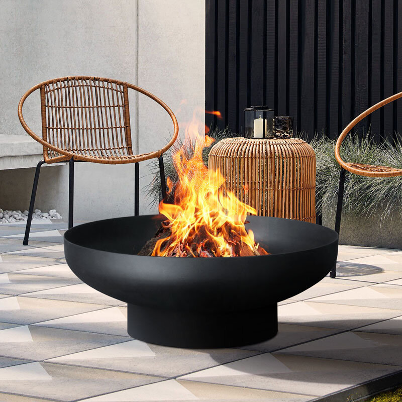 customized various sizes outdoor BBQ party fire pit bowl