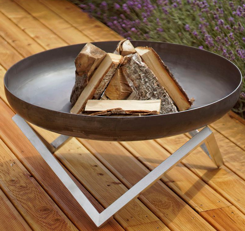 custom stainless steel Portable Fire Bowl outdoor indoor fire pit